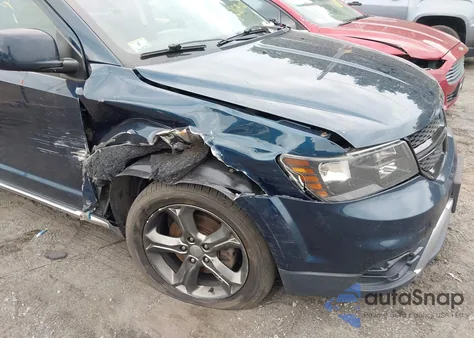 2015 Dodge Journey Crossroad из США, поврежденный, VIN 3C4PDCGB9FT605240